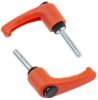 Product image for Clamp hdl,Orange nylon,Stl,M6x30,43,M