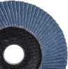 Product image for 125MM X 22MM ZIRCONIUM FLAP DISCS P80 (5