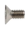 Product image for A4 s/steel hex skt csk head screw,M4x8mm