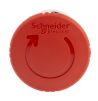 Product image for Schneider Electric Panel Mount Emergency Button - Twist to Reset, 22mm Cutout Diameter Mushroom Head