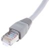Product image for Grey Cat5e RJ45 STP patch lead,5m 25off