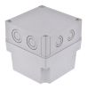 Product image for MNX Enclosure, Grey Lid, 130x130x125mm