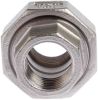 Product image for S/steel straight union,1/2in BSPP F-F