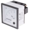 Product image for DC Voltmeter 72x72mm 90 deg scale 20V