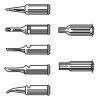 Product image for WPT1 tapered needle tip for Pyropen iron