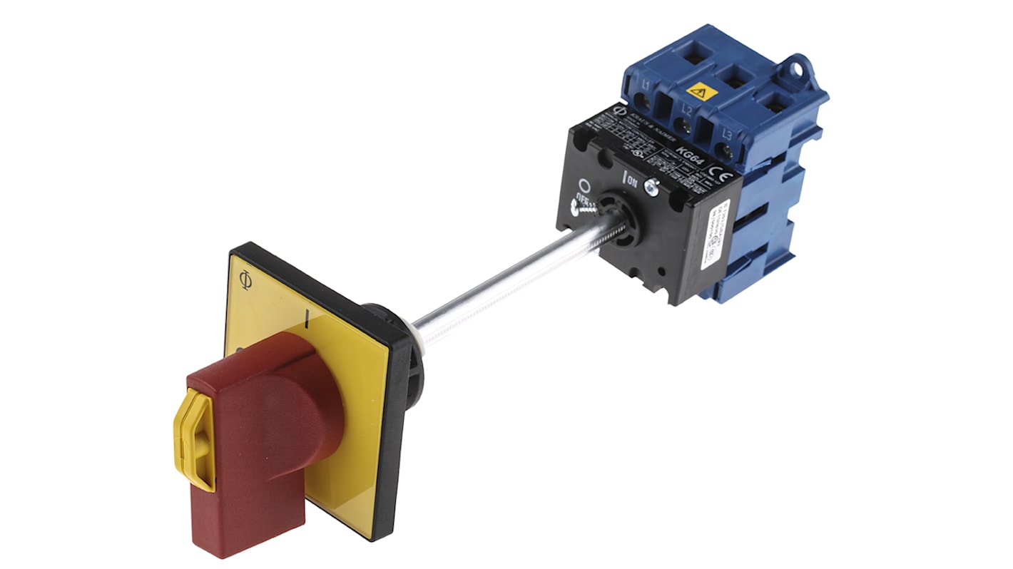 KG64B T203/GBA282 VE | Kraus & Naimer 3P Pole Isolator Switch - 63A ...