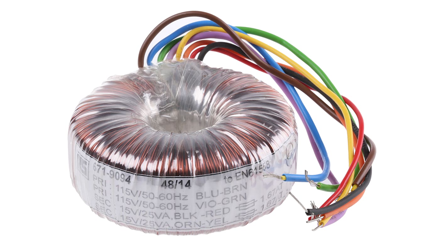 Toroidal Transformer 230v 50/60hz