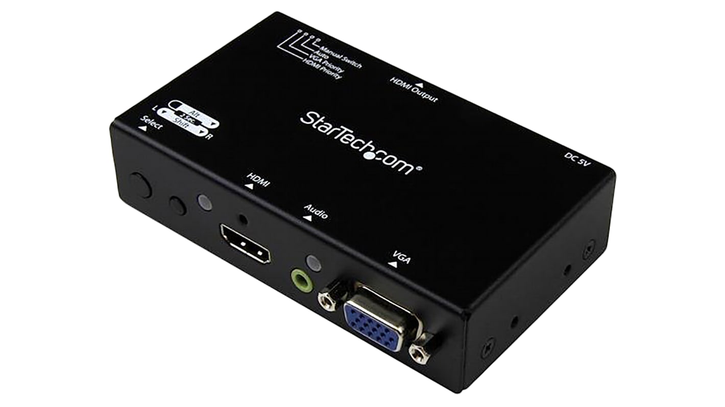 factor Gewaad concept VS221VGA2HD | StarTech.com 2 Port 2 Input 1 Output HDMI, VGA Switch 1920 x  1200 | RS