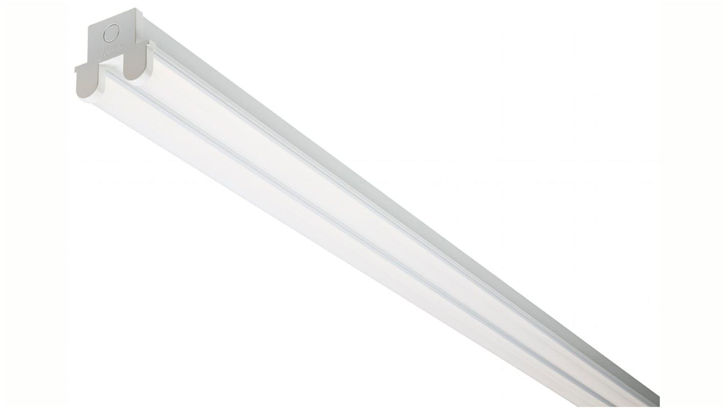 Plafoniera rettangolare RS PRO, 230 V ca, 20 W, 2 Lampade tipo LED, L. 615  mm, IP20 | RS