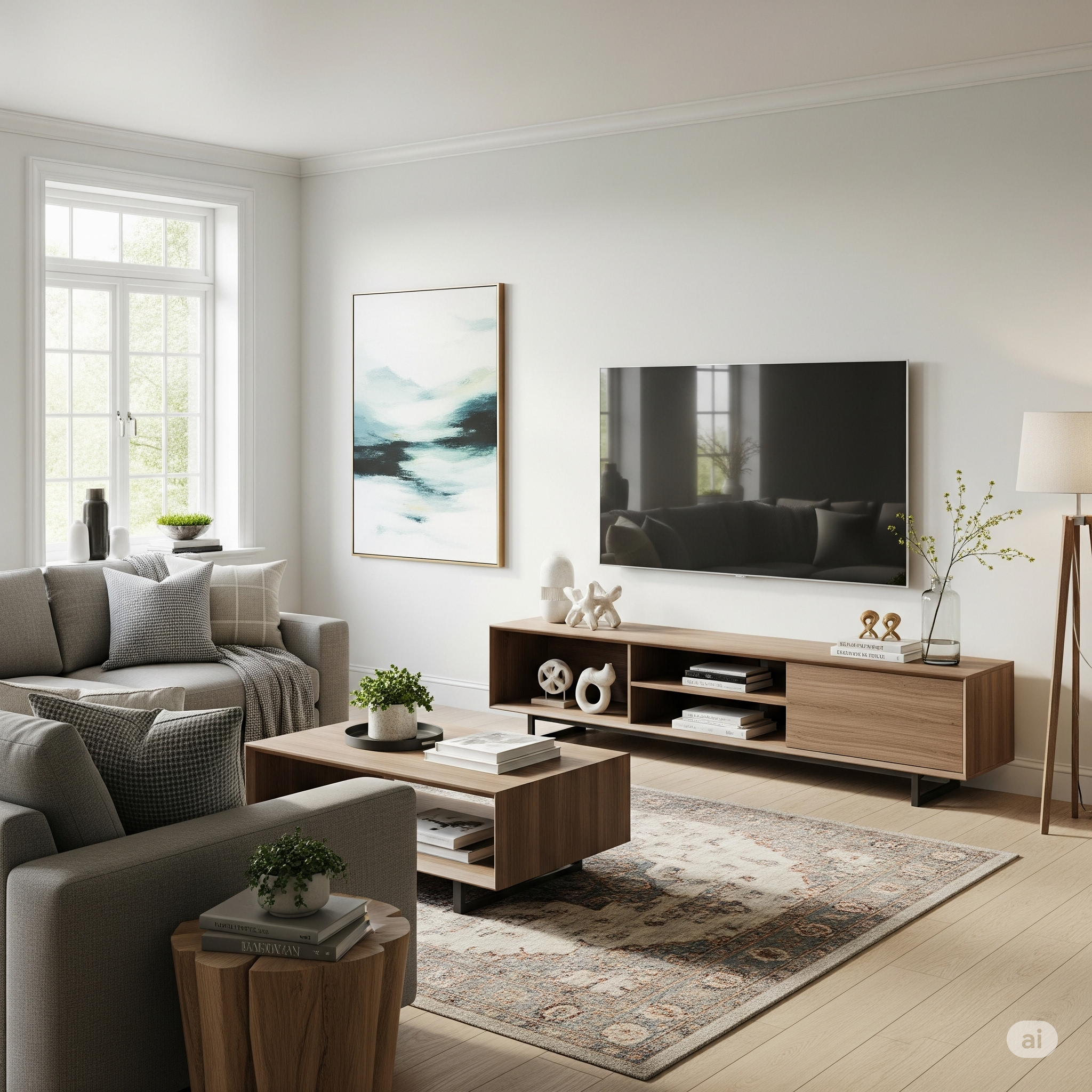 Modern luxury living room interior design