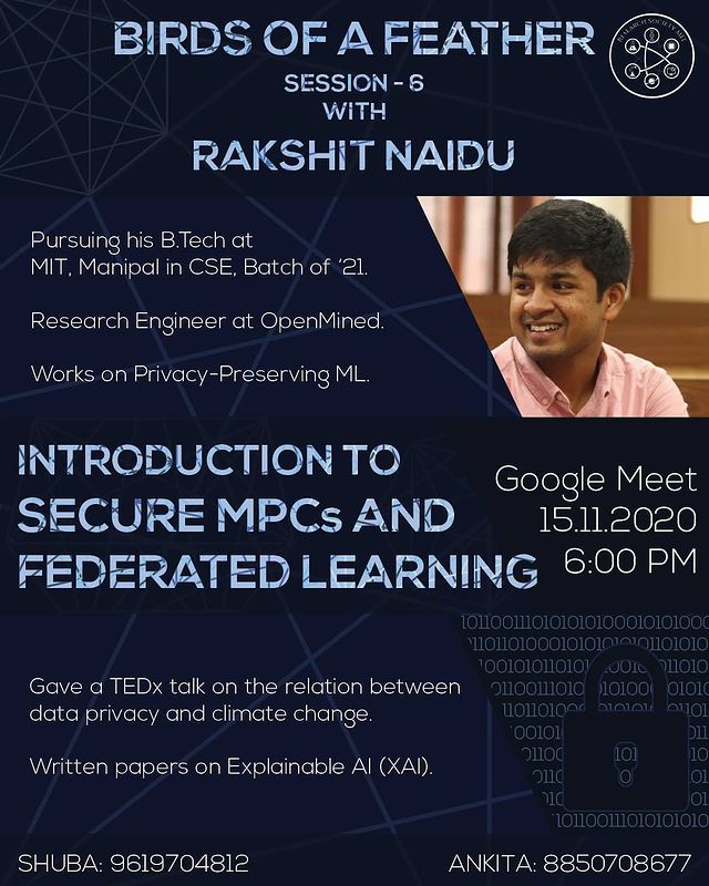 Introduction to Secure MPCs and Federated Learning