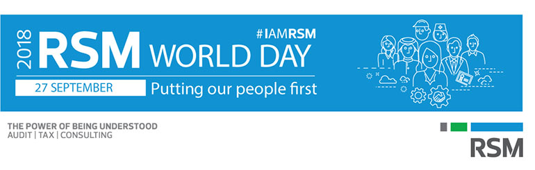 RSM World Day 2018 – Putting our people first