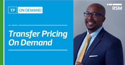 Transfer Pricing on demand