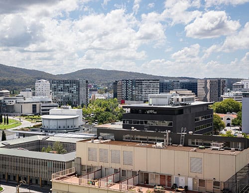 Canberra lower civic area.