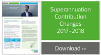 Superannuation Contribution Changes