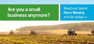 As a primary producer, are you a small business anymore?