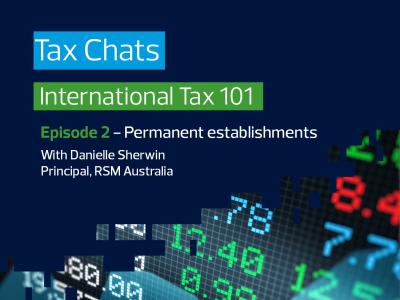  International Tax 101: Permanent establishments