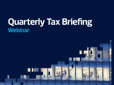 Quarterly Tax Briefing 