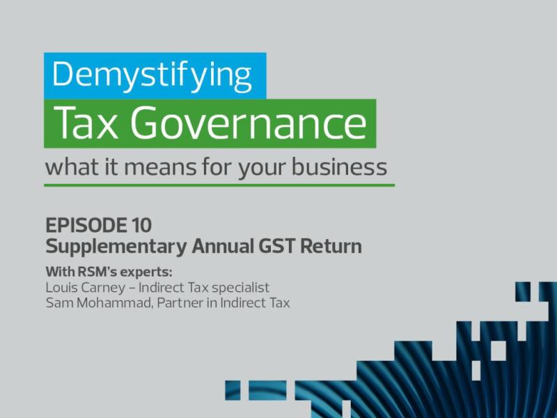 Tax Governance