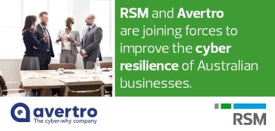 RSM and Avertro forge a partnership to secure Australian businesses