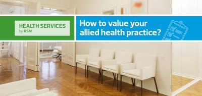 How to Value your Allied Health Practice