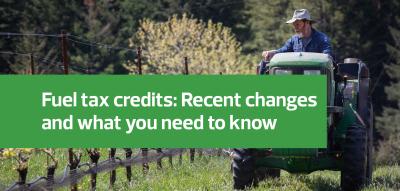 Fuel tax credits: Recent changes and what you need to know