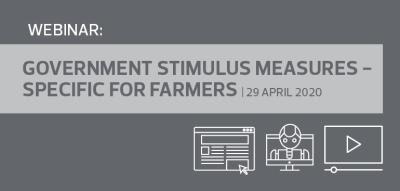 Government Stimulus Measures - Specific for farmers 