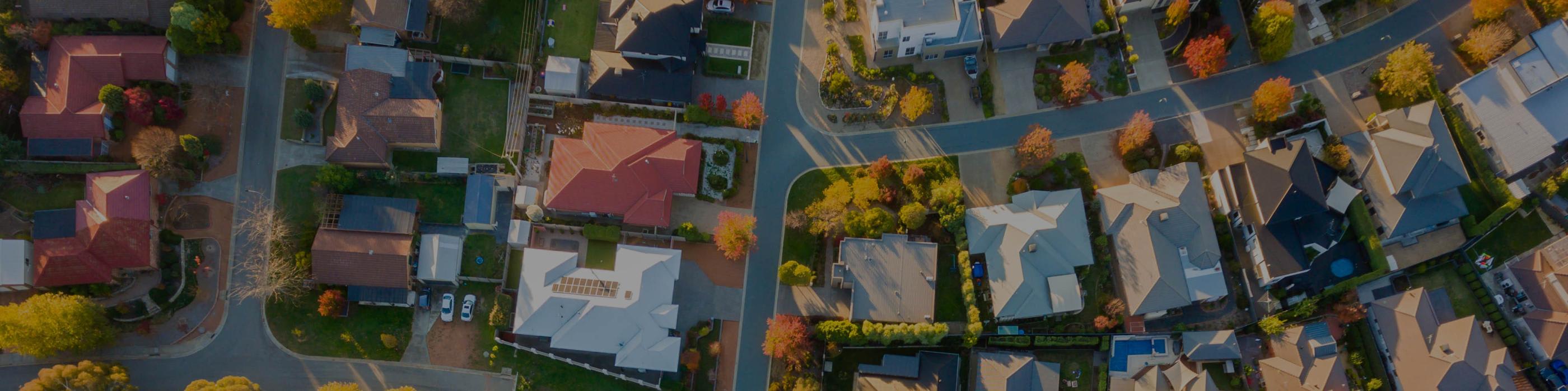 Typical suburb in Canberra