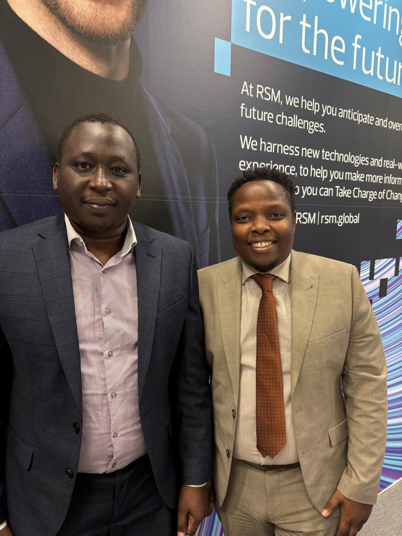 RSM welcomes Anold Dirwayi and Martin Ronoh