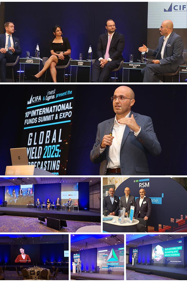 RSM Cyprus - Proud Gold Sponsor of the 10th International Funds Summit & Expo