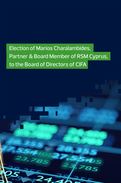 Election of Marios Charalambides to the Board of Directors of CIFA