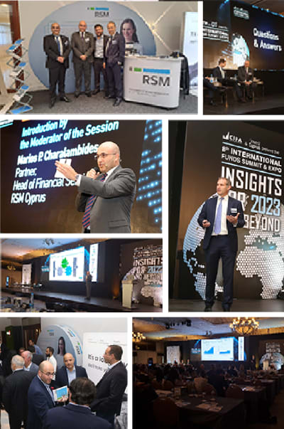 RSM Cyprus - Proud Platinum Sponsor of the 8th International Funds Summit & Expo