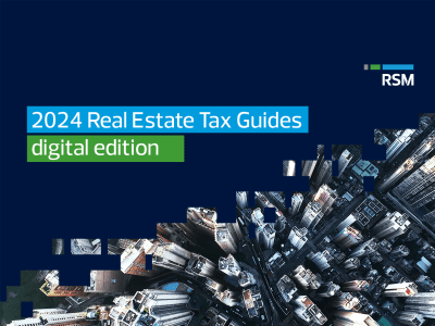 RSM releases the Cyprus Real Estate Tax Guides 2024 digital edition
