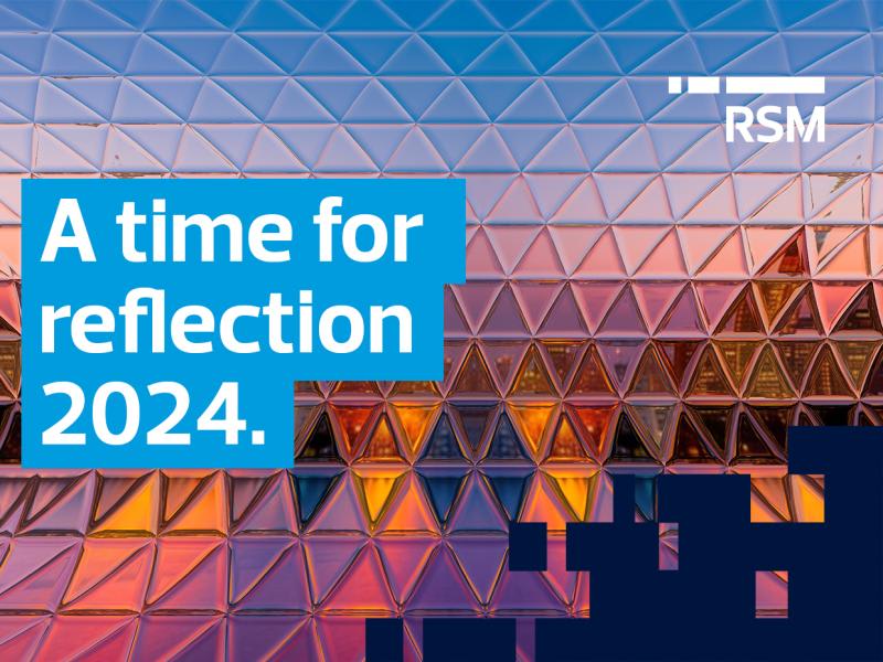 A time for reflection 2024