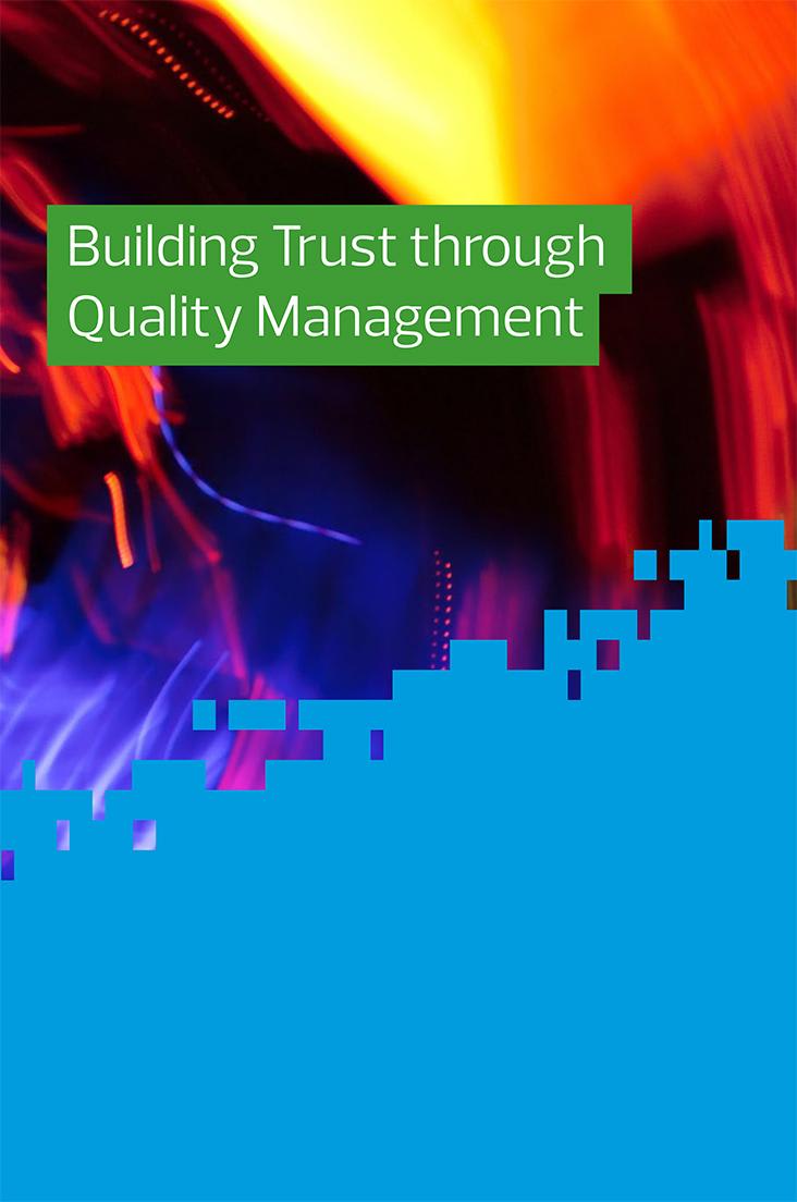 Building Trust through Quality Management