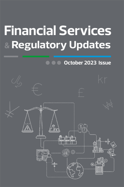 Financial Services and Regulatory Updates, October 2023