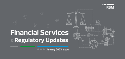 Financial Services and Regulatory Updates, January 2023