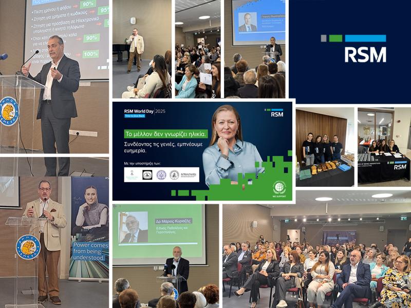 RSM World Day 2025: Time to Give Back | Connecting Generations | RSM Cyprus