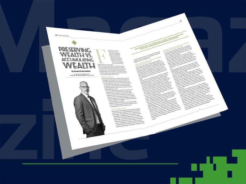 Preserving wealth vs Accumulating wealth
