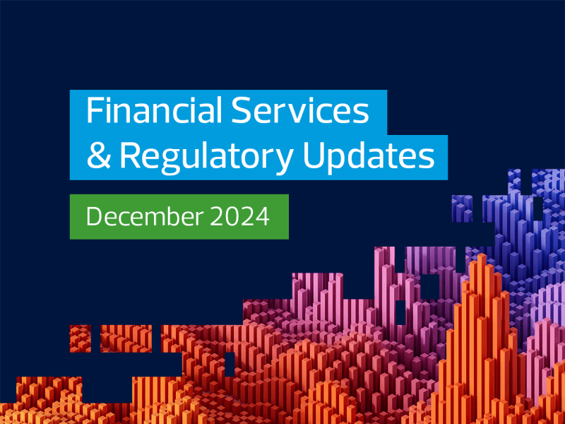 Financial Services and Regulatory Updates, December2024