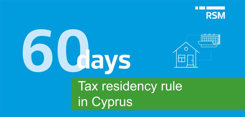 60 days rule | Tax Residency in Cyprus