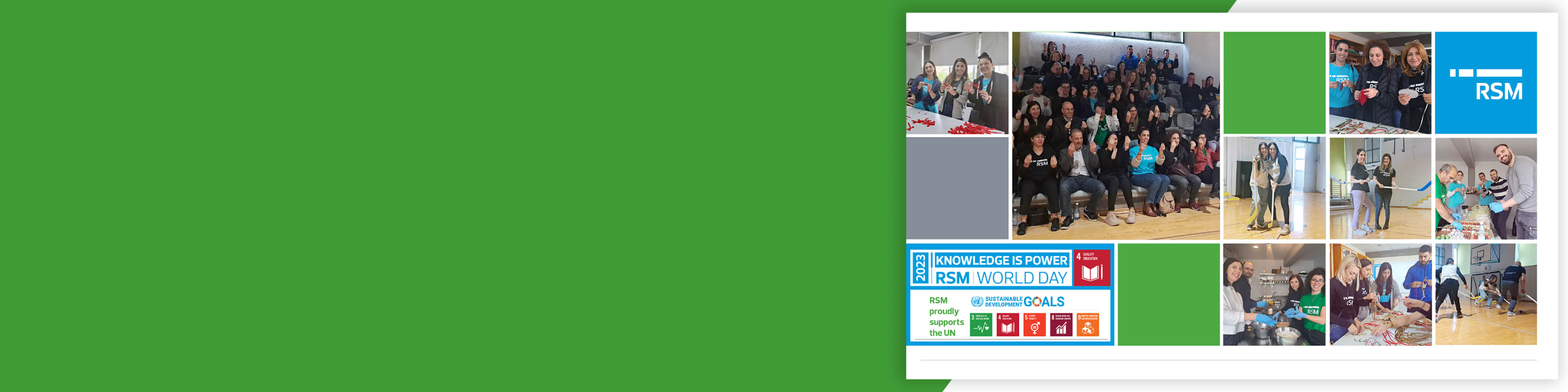 RSM Cyprus supports the "Quality of Education (SDG4)"  - RSM World Day 2023