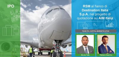 RSM al fianco di Destination Italia S.p.A. nella procedura di ammissione alle negoziazioni su AIM Italia