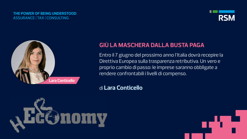 Giù la maschera dalla busta paga