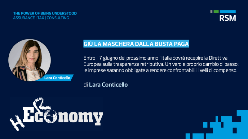 Giù la maschera dalla busta paga