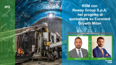 RSM con Reway Group S.p.A. nel processo di IPO