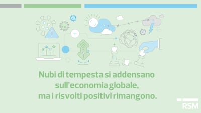 Nubi di tempesta si addensano sull’economia mondiale, ma i risvolti positivi rimangono