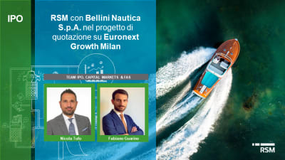 RSM con Bellini Nautica S.p.A. nel processo di IPO  