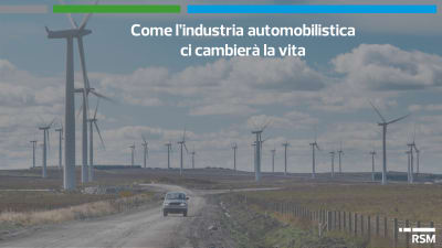 Come l’industria automobilistica ci cambierà la vita 