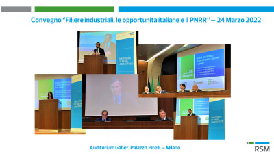 Filiere industriali, le opportunità italiane e il PNRR